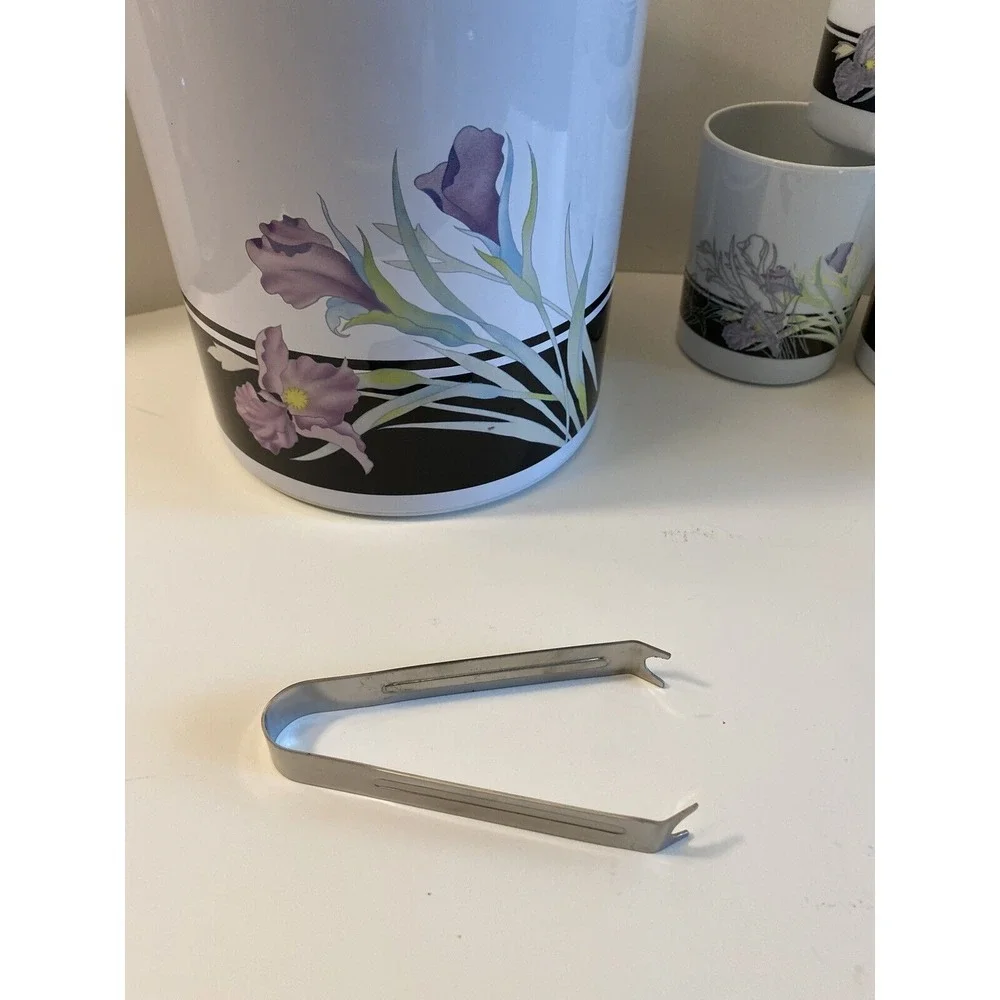 Vintage 80's Style Phoenix Ice‎ Bucket And Cups